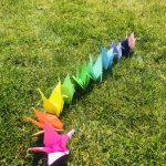 Yewon's rainbow cranes