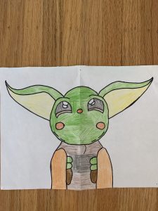 Nolan's Yoda Art