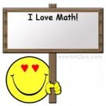 i love math face