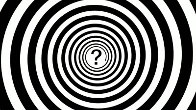 hypnotic question mark