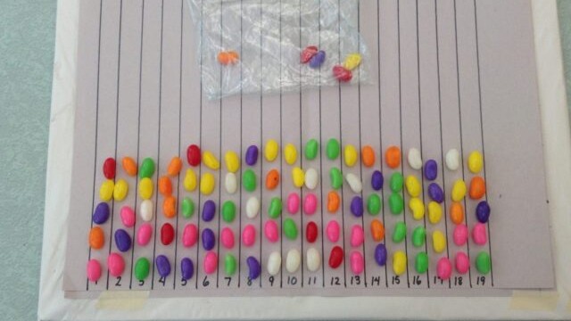 And then the jelly beans were eaten ...