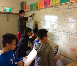 gh students writing d and c