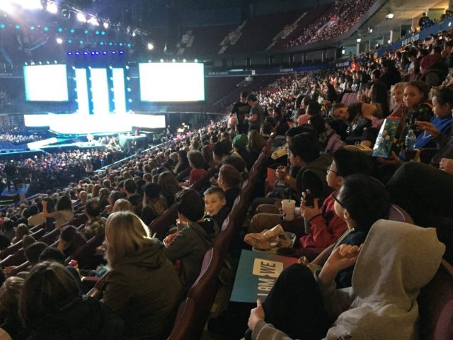 Leadership students attended We Day at Roger’s Arena on November 3rd and are ready to start taking action!