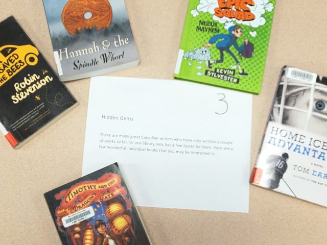 Some of the tables that were arranged by Ms. Schiml