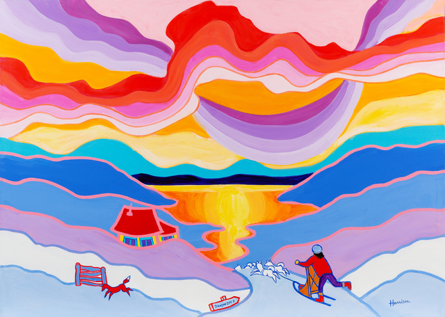 Ted Harrison Inspired Landscapes – Mrs. Wong's One in a Minion Class